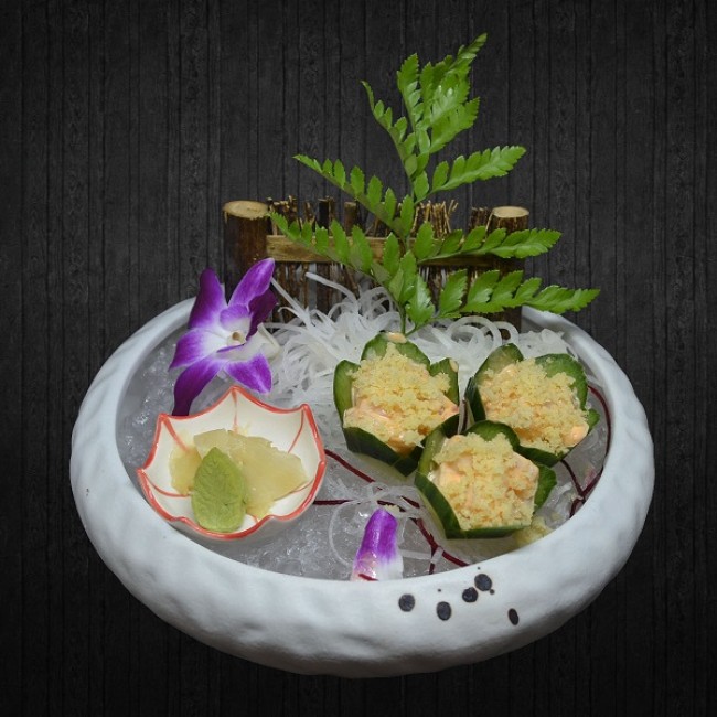 Spicy Scallop Sashimi (3 pcs)