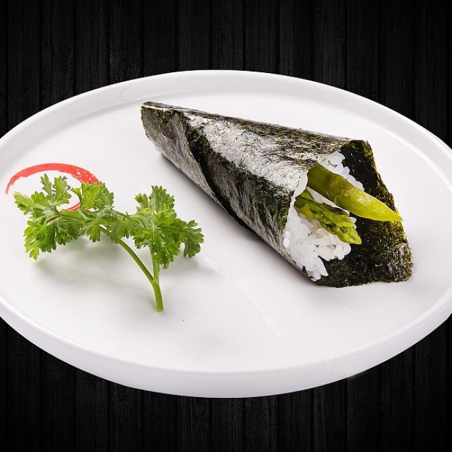 Asparagus Hand Roll (1 pc)