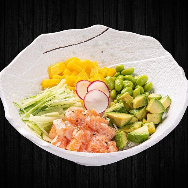 A. Salmon Poke Bowl