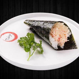 Spicy Crab Meat Hand Roll