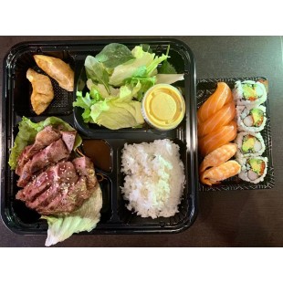 B2. Steak Teriyaki Bento Box