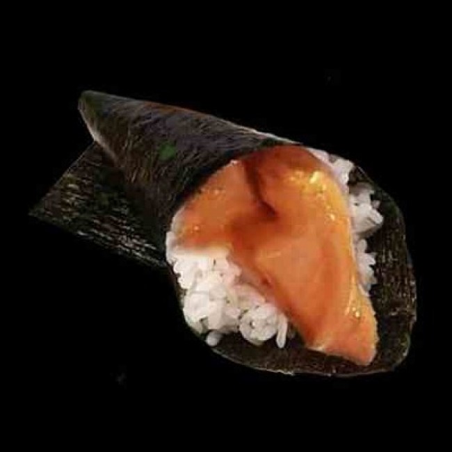 Spicy Salmon Hand Roll (1pc)