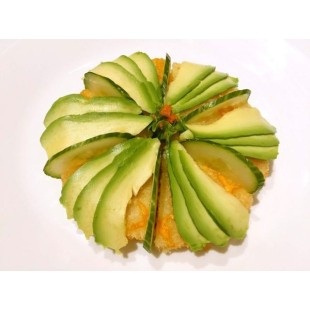 35. Avocado Sushi Pizza (6pcs)