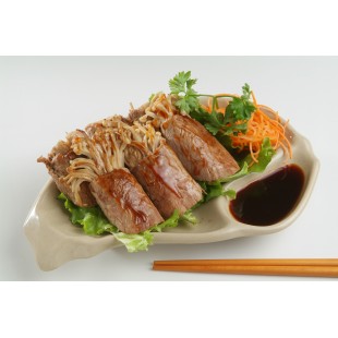 27. Enoki Beef Roll (8pcs)